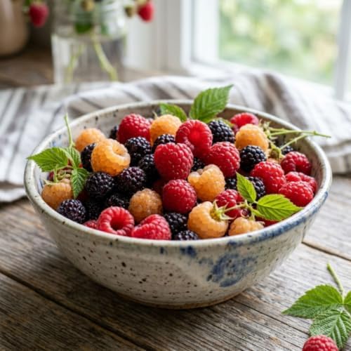 2 Mix Raspberry Live Plants, 4-8" Tall Fruit Starters - Image 4