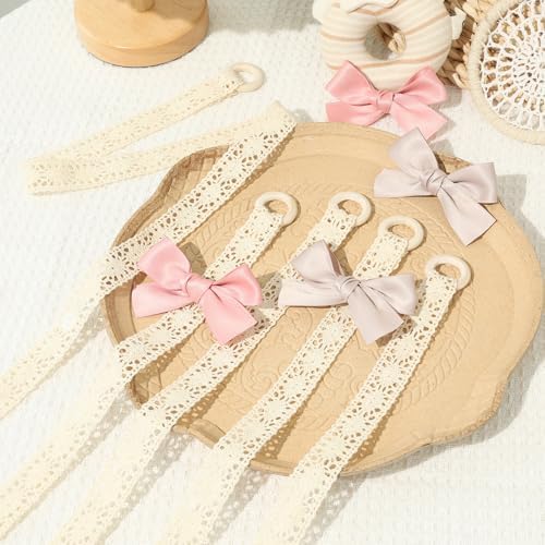POVETIRE 6PCS Bow Holder Bows Organizer for Girls Hair Clips Storage - Image 3