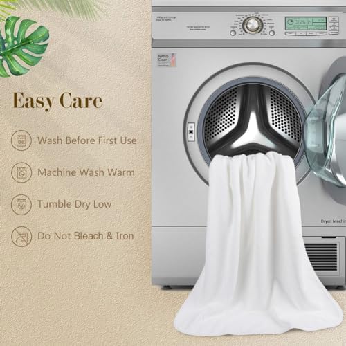 Orighty Bath Towels, Soft Feel Bath Towel, 4 Pack (27'' x 54'') - Image 6