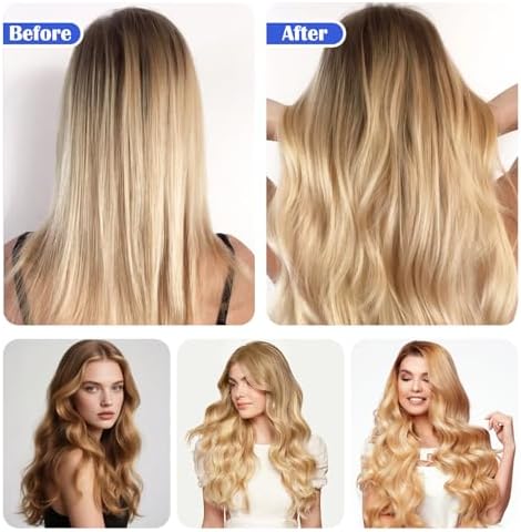 Hair Rollers, 12 Pack Self Grip Hair Curlers Rollers for Long Hair, DIY Curly Hairstyle, Colors May Vary, Large - Image 5