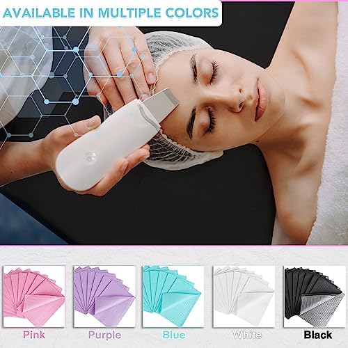 80 Pack Disposable Dental Bibs 13"x18", 3-Ply Waterproof Tattoo Bibs Sheet for Nail Salon, Dental Clinic, Feeding, Tattoo Shop (Black) - Image 5