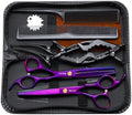 Hair Cutting Scissors Set,6.5" Hair Cutting Shears-Purple by Unknown