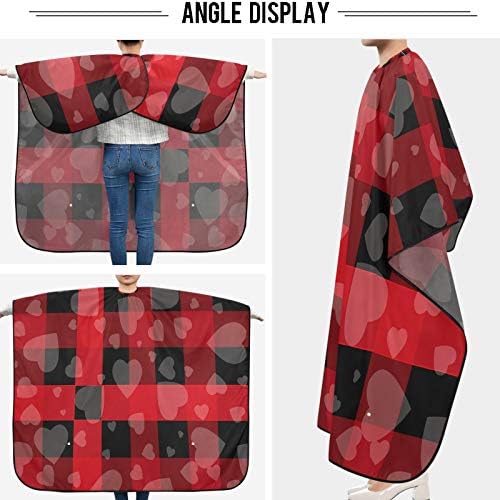 visesunny Professional Barber Cape Polyester Hair Cutting Salon Cape Apron Anti-Static Beard Bib - Image 6