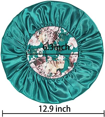 3PCS Bonnets for Women,Silk Satin Bonnet Hair Bonnet for Sleeping - Image 4