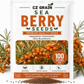 Seaberry Seeds for Planting Hardy Berry Shrub 100 Premium Seeds by CZGrain