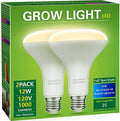2 Pack LED Grow Light Bulb, BR30 Grow Light Bulbs, Full Spectrum by WelcometoBriigniteenjoyyourtimehere