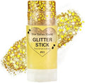 Go Ho Gold Glitter Stick, Sparkly Hair Face Body Shimmer for Women Kids by GoHo