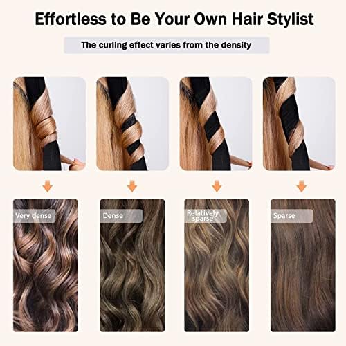 CORATED Heatless Curling Rod Headband, Hair Curlers to Sleep In, No Heat Curl with Hair Clips, Sleeping Curls Silk Ribbon Rollers for Long Hair - Image 4