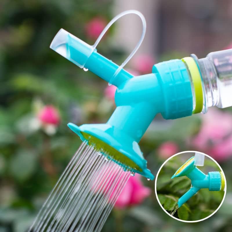 3Pcs Bottle Cap Sprinkler, Plastic Dual Head Bottle Watering Spout, Bottle Watering Spout Bonsai Watering Can for Indoor Seedlings Plant, Garden Tool - Image 2