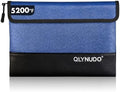 Small Fireproof Money Pouch for Cash with Zipper Bank Bag by QLYNUDO