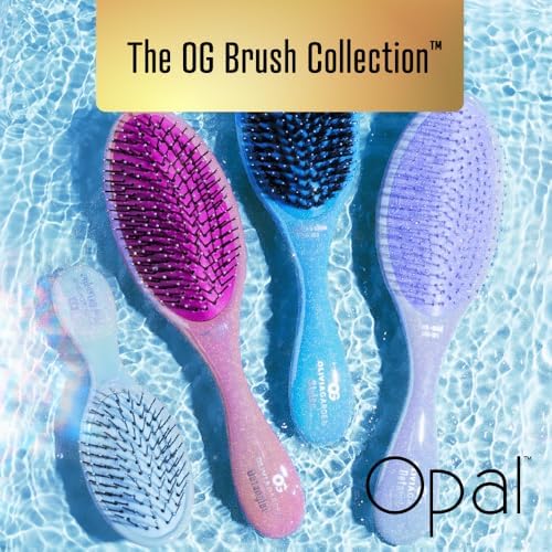 Olivia Garden Aurora Detangler Brush for Wet and Dry Fine to Medium Hair - Detangling Brush for Women, Men, Kids - Image 5