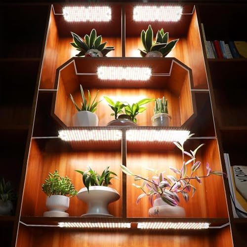 4Pack Ultra-Thin Panel Grow Lights for Seed Starting Greenhouse - Image 7