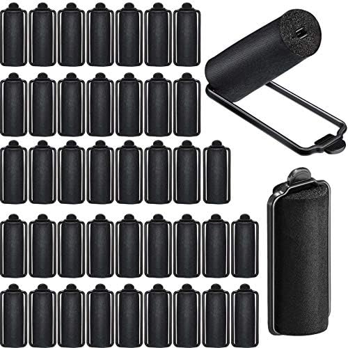 WILLBOND 40 Pieces Sponge Hair Rollers Silk Foam Satin Rollers for Women by Willbond+Technology+Limited