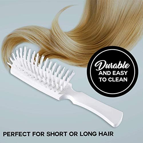 Fuller Brush Nylon Professional Hairbrush – 7.75" Ergonomic Handle – Soft Nylon Bristles for Gentle Hair Care – Brush for Fine, Thin & Damaged Hair - Image 4