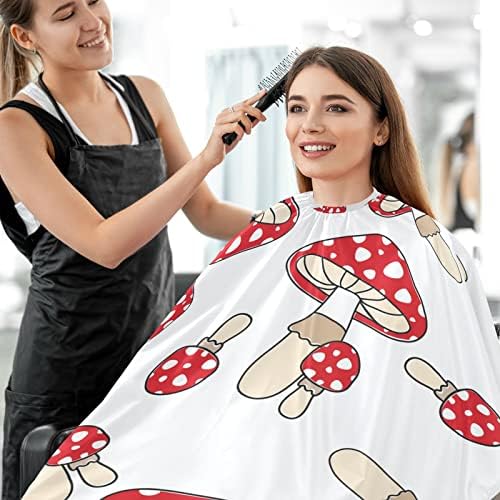 Barber Capes Polyester Hair Cutting Salon Cape with Snaps Beard Bib Hairdresser Gown Stylist Cape For Men Women - Image 4