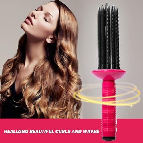 Curling Roll Comb 17 Teeth Portable Heat Resistant Curly Hair Brush Air Volume Non Slip Hairstyling Tools for Hair Salon - Image 4