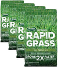 Scotts Turf Builder Rapid Grass Tall Fescue Mix - Combination Grass Seed and Fertilizer for Lawns, Lawn Seed that Grows in Just Weeks, 5.6 lbs. (Pack of 4) by Unknown