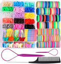 Teenitor Hair Accessories for Girls Colorful Hair Rubber Bands Hair Ties by PERFECTYOURBEAUTY