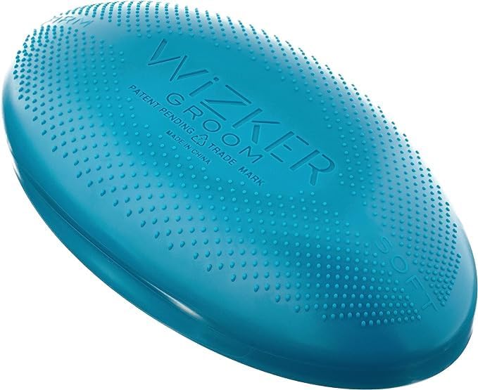 WIZKER Premium Ingrown Hair Brush – Deep Blue - Image 5