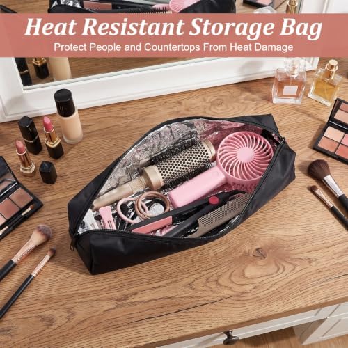 Hot Tools Travel Bag Heat Resistant Pouch for Hair Curling Iron - Image 6