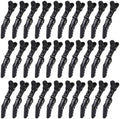 HH&LL 30pcs Alligator Styling Sectioning Hair Clips (Black) by HHLL