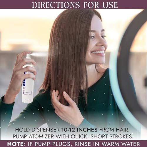 Non-Aerosol Styling Wig Spray for Synthetic & Natural Human Hair Wigs - Image 6