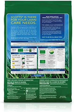 Scotts Green Max Lawn FoodFL, 15.15 lbs. - Image 3