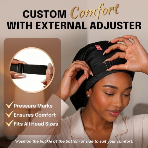 Long Satin Hair Bonnet for Locs, Dreadlocks & Braids, Sleeping Cap Women - Image 5