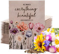 He Makes Everything Beautiful - Pollinator Wildflower Mix Seed Packets - 25 Seed Packs - Perfect Eco-Friendly Gift for Gardeners & Friends - Non GMO Seeds by OfficialBentleySeedProducts