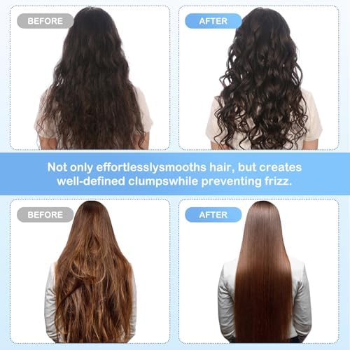 Curly Hair Brush & Curl Defining Brush – Easily Detangles Knots with Less Pulling – Styles Wet or Dry Hair, Tames Frizz for All Curl Types (Pink) - Image 4