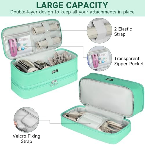 LEFOR·Z Travel Carrying Case Bag Fits Shark Glam/Shark Flexstyle/FlexFusion - Image 3