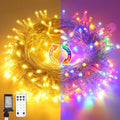 JMEXSUSS 200 LED Warm White & Multicolor Color Changing String Lights by JMEXSUSS