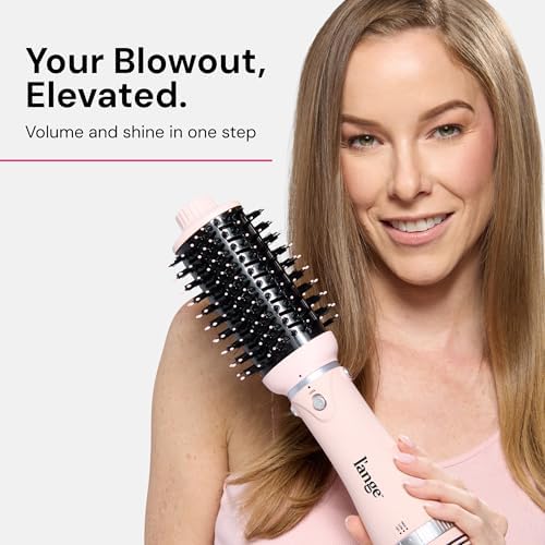 L'ANGE HAIR VolumeBoost 60mm 2-in-1 Ceramic Volumizing Brush Dryer | Fast Drying & Styling for Frizz-Free, Voluminous Blowouts | Ceramic-Coated Barrel (Blush) - Image 7