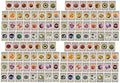 Set of 124 Premium Variety Flower Seed Packets - Heirloom Non-GMO and Proudly Sourced in the USA (124) by FreedomFarms