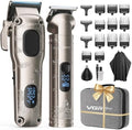 VGRPRO Hair Clippers for Men Professional, Cordless Clipper and Trimmer Set by VGRPRO
