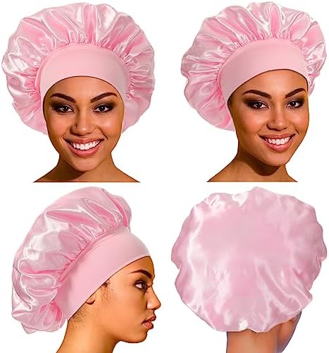 Satin Bonnet Silk Hair Bonnet for Sleeping, Bonnets for Women - Image 2