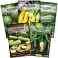 Sow Right Seeds - Zucchini Seed Collection for Planting Summer Squash by SowRightSeeds