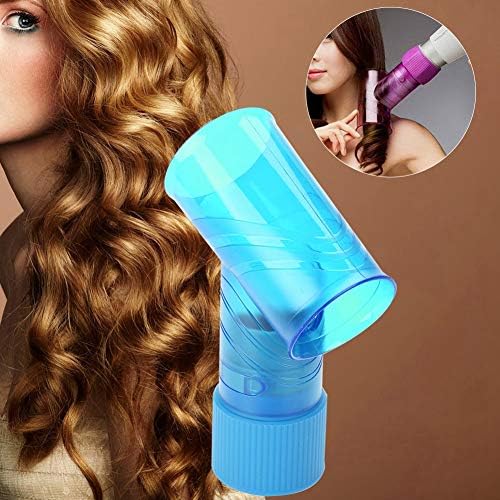 Hair Diffuser for Curly Hair,Protable Hair Dryer Curls Diffuser, Hair Dryer Roller Curls Diffuser Salon Stying Tools Home Supplies (Blue) - Image 4