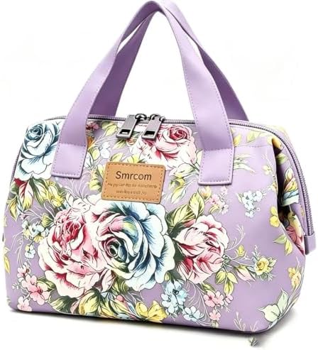 Makeup Bag Cosmetic Bag For Women Girl Travel Makeup Bag Toilet Bag Zipper Organizer Bag Waterproof by Smrcom