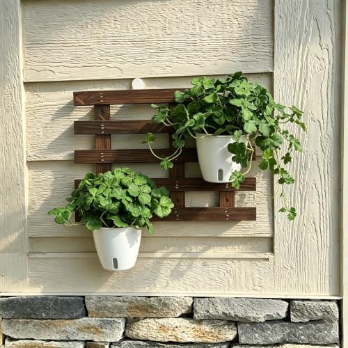 Artificial Shamrock Hanging Potted Plant, 2 Pack Fake Clover Vine with Pot - Image 6