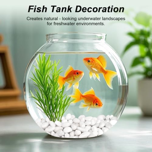 Terrarium Supplies,Virekm River Rocks Decorative Ornamental Pebbles - Image 5
