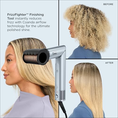 Shark FlexStyle 4-in-1 Air Styling & Drying System, Glacial Blue, HD434WH - Image 7