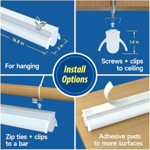 T5 Grow Lights for Seedlings, 10W x4, LED Grow Lights for Seed Starting - Image 3