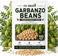 Garbanzo Bean Seeds for Planting | Chickpeas for Gardens | 100 Seeds by CZGrain