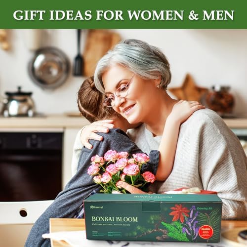 5 DIY Bonsai Tree Kit for Beginners, Complete Indoor Gardening Starter Kit with Seeds, Soils, Pots & Tools, Unique Birthday Gifts Ideas for Women, Men - Image 6