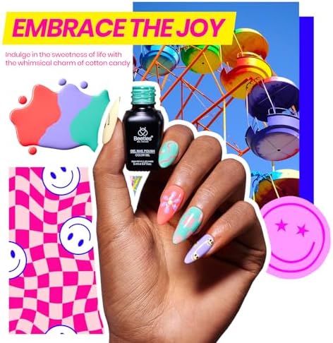 Beetles Gel Nail Polish Kit with UV Light, 68 Pcs 35 Colors Gel Nail Kit - Image 6