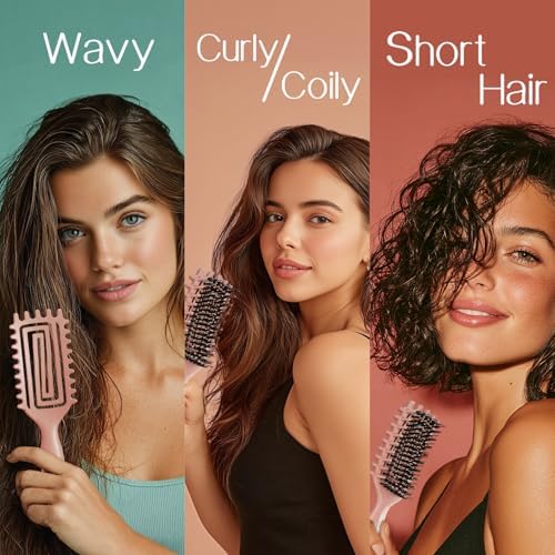 Curly Hair Brush, Curl Brush for Wet & Dry Hair - Image 2