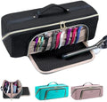 Large Hair Tools Travel Bag with Iron Mat - 2in1 Hair Tools Organizer for Hair Dryer Brush, Flat Irons, Straighteners, Curling Irons, Hair Bag, Makeup Bag, Cosmetic Bag for Travel Essentials by BestGiftforHer