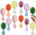 12 Pack Mini Hair Brush Bulk, Travel Hair Brush for All Hair Types by AESPAKO