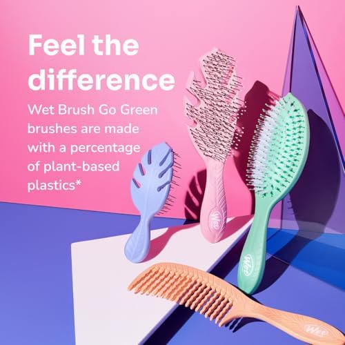 Wet Brush Go Green Scalp First Exfoliator, Lavender Oil - Rope Hook to Hang in Shower - Spa-Like Experience At Home - Exfoliate and Massage Scalp - Works On All Hair Types - Image 7